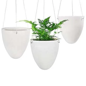 Sungmor Modern Self Watering Planters for Stylish Plant Care