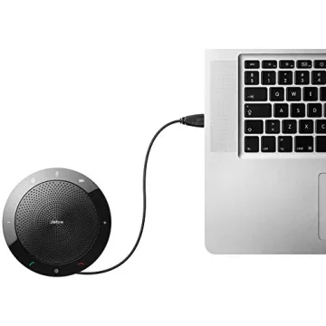 Jabra Speak 510 UC Speakerphone - Portable & Certified for Zoom