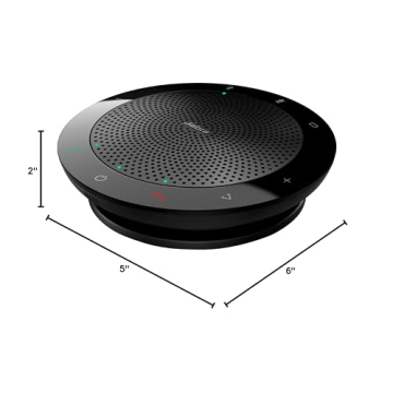 Jabra Speak 510 UC Speakerphone - Portable & Certified for Zoom