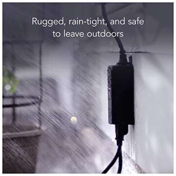 iDevices IDEV0004ANP5 Outdoor Switch Wi-Fi Smart Plug, Works with Siri, Alexa, Google Assistant, Plain