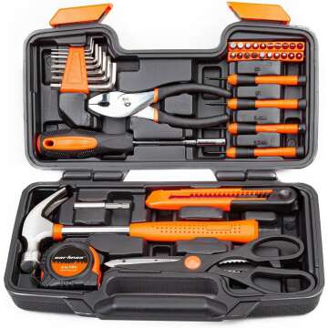 CARTMAN 39 Piece Tool Set for Household Use