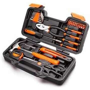 CARTMAN 39 Piece Tool Set for Household Use