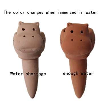 U/N Plant Watering Spikes Self Watering Spikes Terracotta Watering Spike for Small and Medium Sized ...