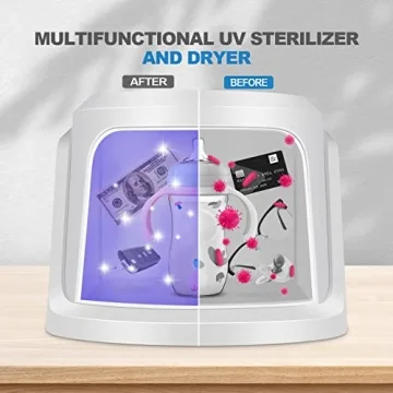 UV Light Sanitizer Box with Timer - 2024 Model