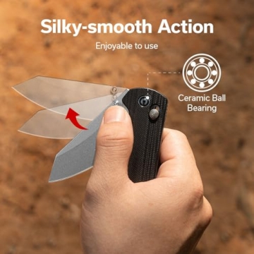 CIVIVI Yonder Folding Pocket Knife for EDC - Versatile & Stylish