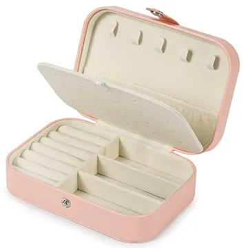 XZUZ Travel Jewelry Box: Elegant Mini Organizer for Women