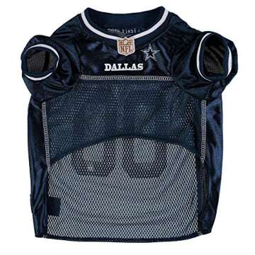 NFL Dallas Cowboys Dog Jersey, Size: X-Large. Best Football Jersey Costume for Dogs & Cats. Licensed...