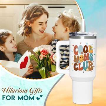 Cool Mom Gifts - Mothers Day Gifts For Mom - Gifts for Mom from Daughter Son Kids - Funny Mom Gift M...