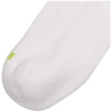 HUE Women's Cushioned Athletic Socks 6-Pack White