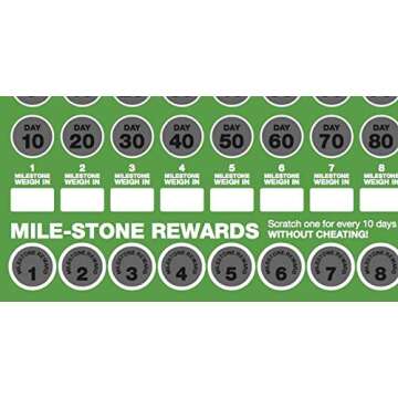 STUPID SIMPLE KETO 100 Day Keto Challenge Planner 2021, 12 x 12 inches, Paper, Tabloid Format, Scratch Off Tracker with Motivational Rewards