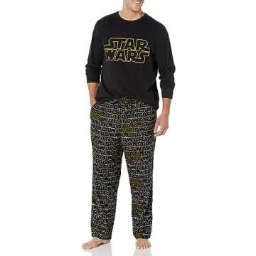 Amazon Essentials Star Wars Flannel Pajama Set for Men