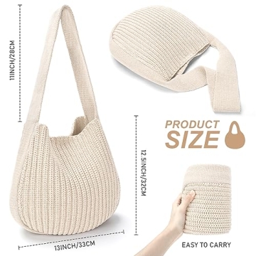 Stylish Hatisan Crochet Bag for Casual Outings and Beach Days