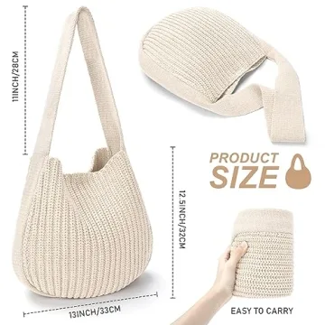 Stylish Hatisan Crochet Bag for Casual Outings and Beach Days