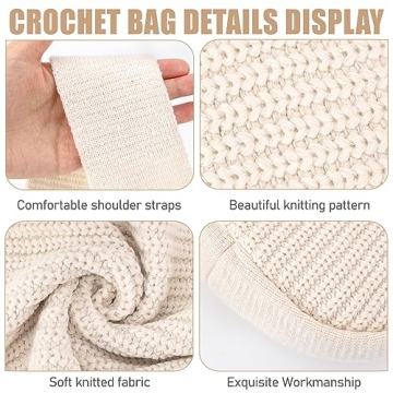 Stylish Hatisan Crochet Bag for Casual Outings and Beach Days