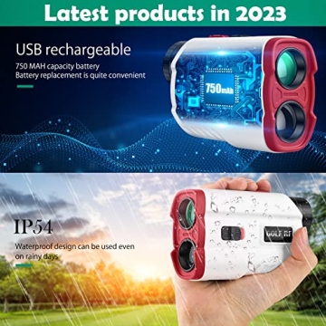 Hawkray Golf Rangefinder 700Yards with Slope Compensation