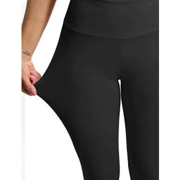 SEASUM Women Scrunch Butt Leggings High Waisted Ruched Yoga Pants Workout Butt Lifting