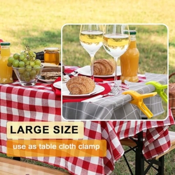 Secure Your Towel with 16 Pack Beach Chair Clips