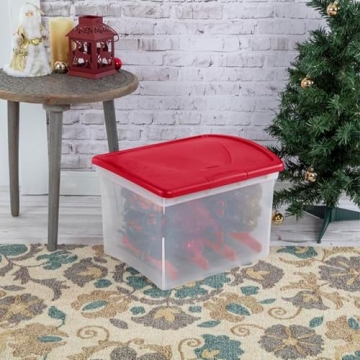Sterilite Christmas Light Organizer - Clear Storage Containers