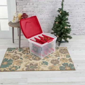 Sterilite Christmas Light Organizer - Clear Storage Containers