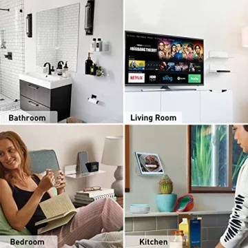 OAPRIRE Clear Acrylic Floating Shelves - Stylish & Easy to Install