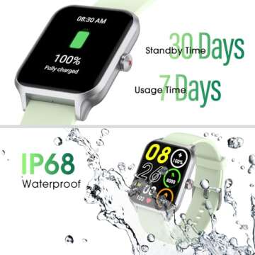 Smart Watch No App Required for Fitness Tracking and More