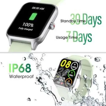 Smart Watch No App Required for Fitness Tracking and More