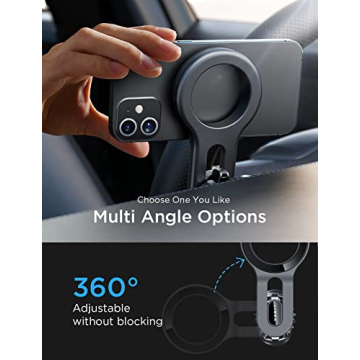 LISEN MagSafe Car Mount for iPhone 16 - Ultra Magnetic