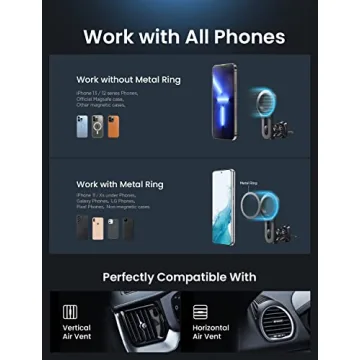 LISEN MagSafe Car Mount for iPhone 16 - Ultra Magnetic