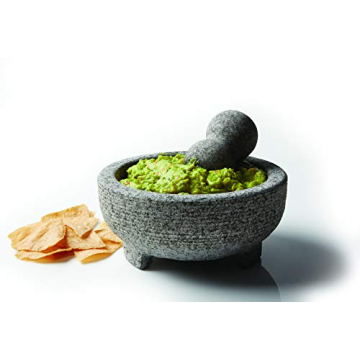 Vasconia Granite Molcajete Mortar for Flavorful Dishes