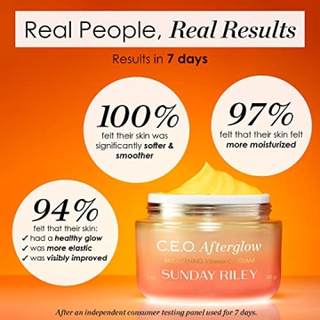 Sunday Riley C.E.O. Afterglow Vitamin C Moisturizer 0.5oz