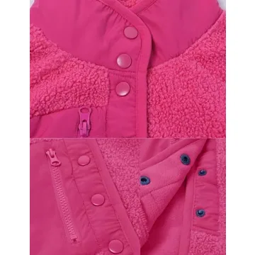 Comfortable Cropped Fleece Jacket for Women