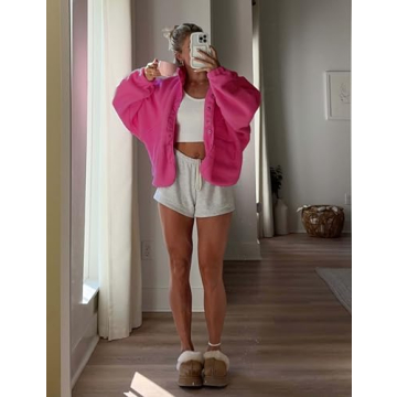 Comfortable Cropped Fleece Jacket for Women