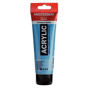 Amsterdam Standard Series Acrylic Tube 120ml King's Blue 517 (17095172)