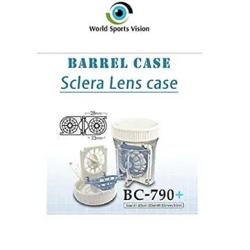 Durable & Portable SPORTS WORLD VISION Contact Lens Case