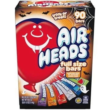 Airheads Candy Bars Halloween Mega Box - 90 Count