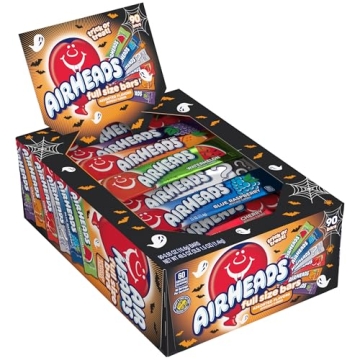 Airheads Candy Bars Halloween Mega Box - 90 Count