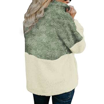 Chase Secret Womens Long Sleeve Zip Sweatshirt Fleece Pullover Outwear Coat with Pockets(S-XXL)