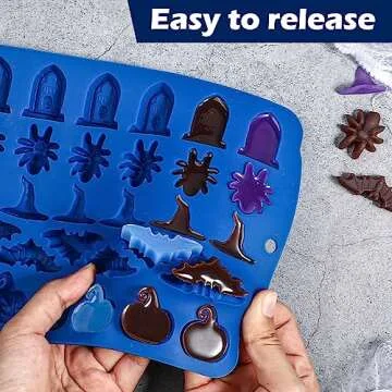 Kamehame Halloween Candy Molds - Silicone Fun for All