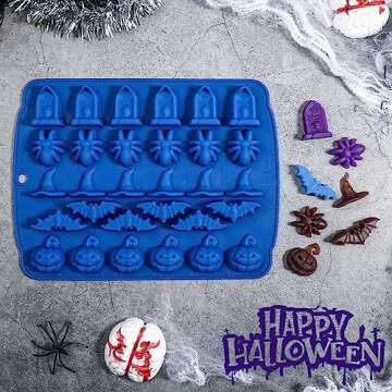 Kamehame Halloween Candy Molds - Silicone Fun for All