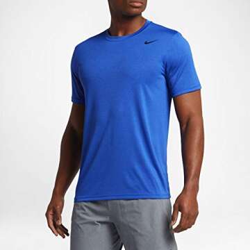 Nike Men's Legend 2.0 Short Sleeve Tee - Game Royal/Black