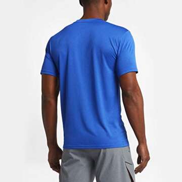 Nike Men's Legend 2.0 Short Sleeve Tee - Game Royal/Black