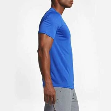 Nike Men's Legend 2.0 Short Sleeve Tee - Game Royal/Black