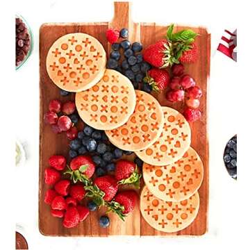 Love Mini Waffle Maker in Magenta - Create Adorable Waffles