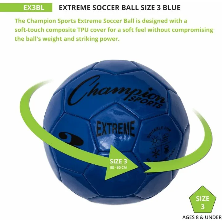 Champion Sports Extreme Soccer Ball - Performance & Durability