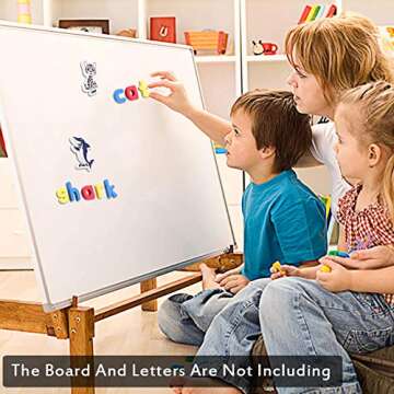 Animal Magnets Letters Refrigerator for Kids Toddlers 1-3, 32 Fridge Magnetic Animal Toys Set with C...