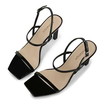 Modatope Women’s High Heel Strappy Sandals for Any Occasion
