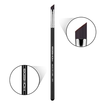 Fine Angled Eyeliner Brush for Precise Eye Makeup