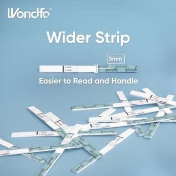 Wondfo Ovulation Test Strips - Women Fertility Tracking and Pregnancy Planning with Cycle-Detecting ...