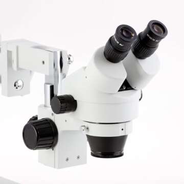 AmScope SM-4B Professional Stereo Microscope with Boom Stand