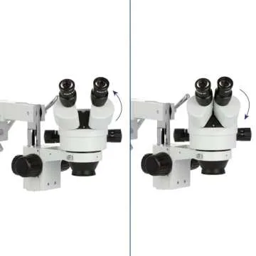 AmScope SM-4B Professional Stereo Microscope with Boom Stand